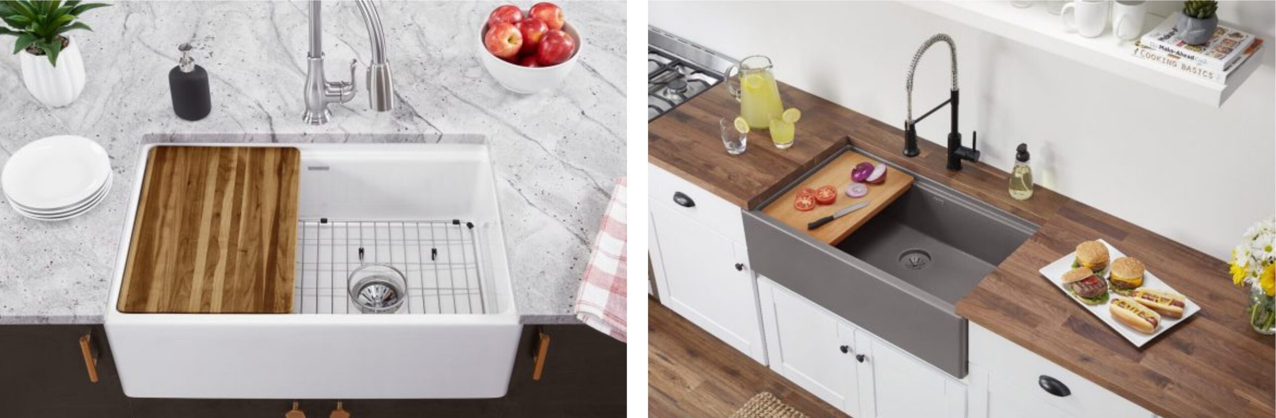 kitchen sink workstations in country style by Elkey