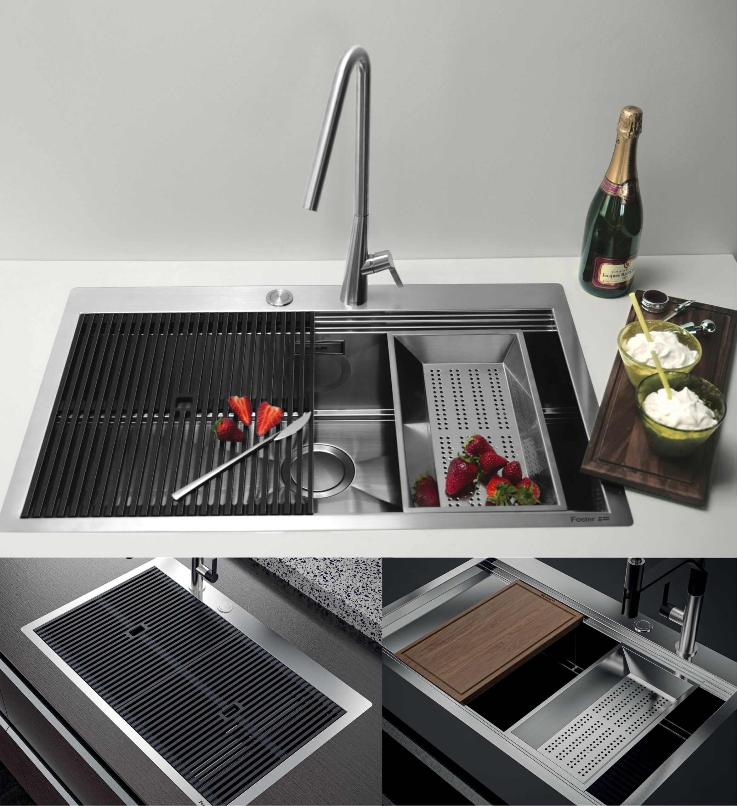Foster Milanellos workstation in three colours
