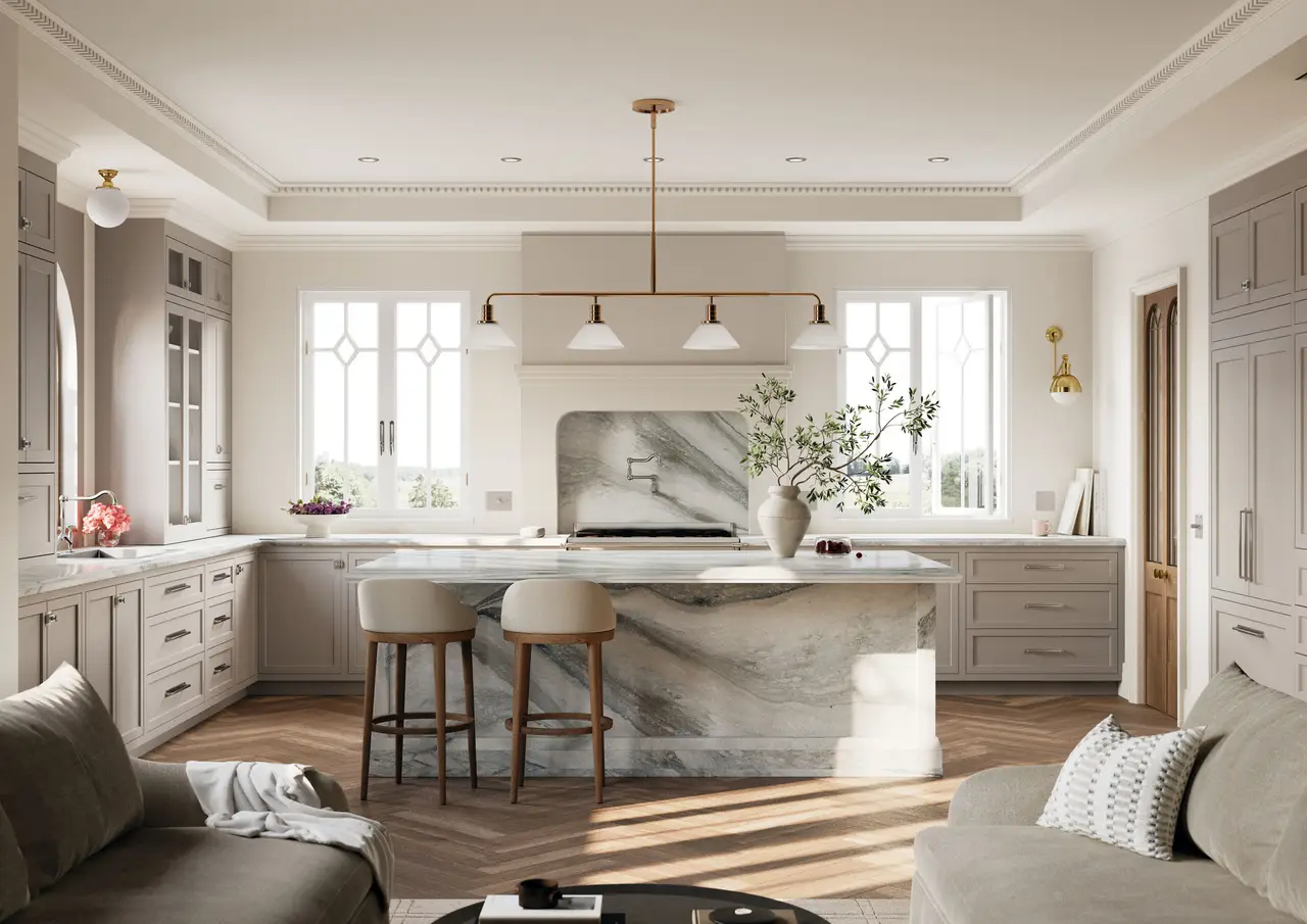Cambria engineered kitchen worktop stone colour
