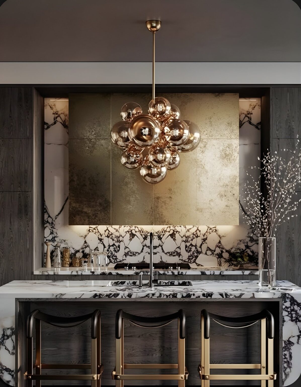 marble worktop and splashback london